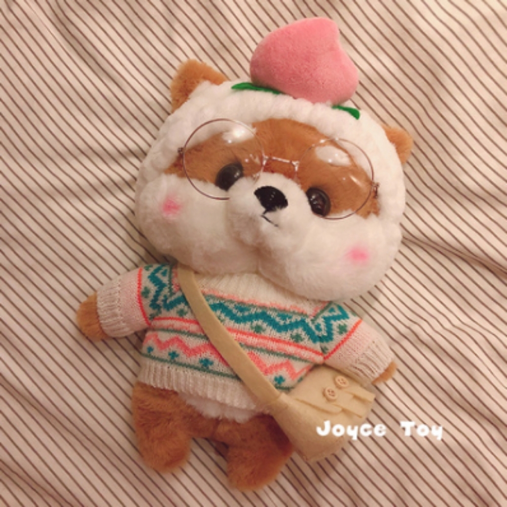 brand new toys plush. shiba inu dog. little peach dinasour deer unicorn squirrel